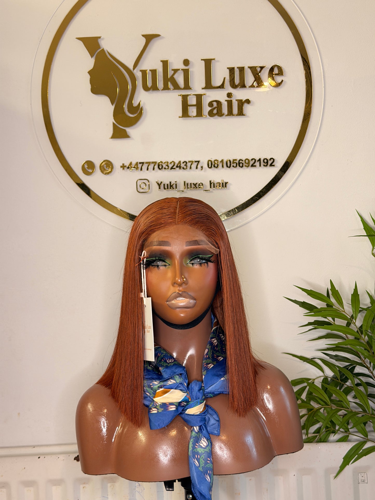 12” SDD Vietnamese Bone Straight Wig (Chestnut Colour) | 230g