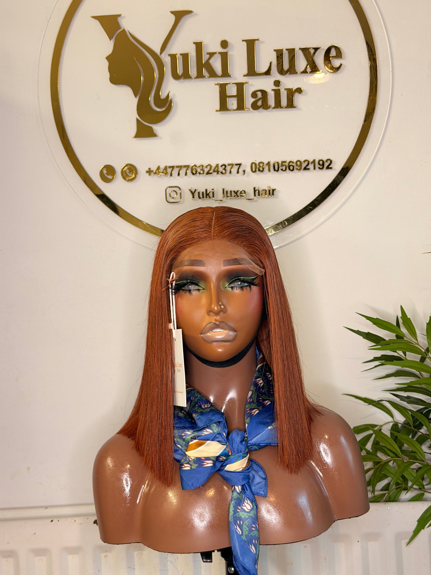 12” SDD Vietnamese Bone Straight Wig (Chestnut Colour) | 230g