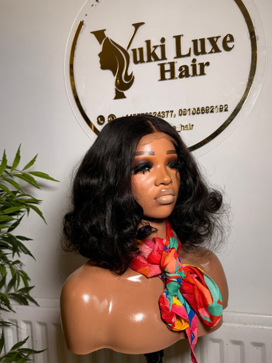 SDD “Candy Bounce” Unit – 12” Soft Bounce 5x5 Closure Wig | 350g