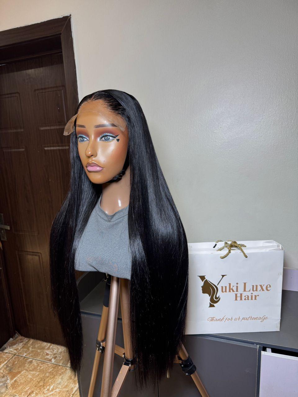 26" SDD Vietnames Bone Straight Wig – 5x5 Closure