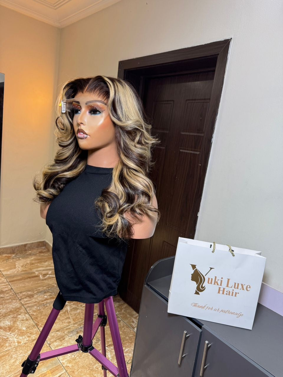 16" SDD Donor Luxury Layered Wig (5by5) - 350g